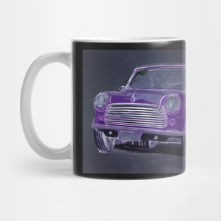 Classic Mini Chalk Purple Mug